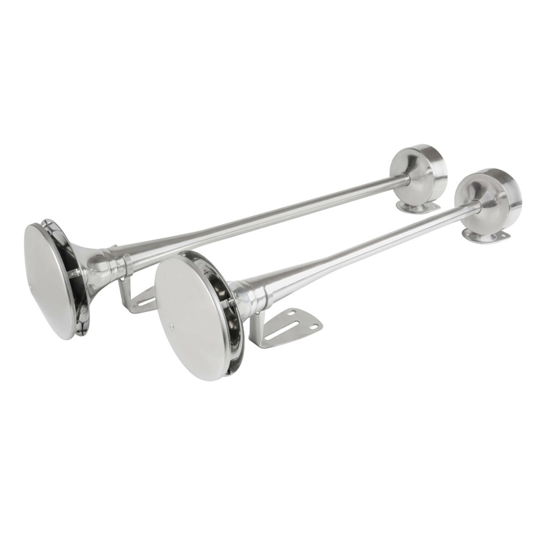 Κόρνα Φορτηγού Διπλή Πνευματική 118db 24v 58-64cm με Βάσεις Στήριξης Lampa 1 L98510 1
