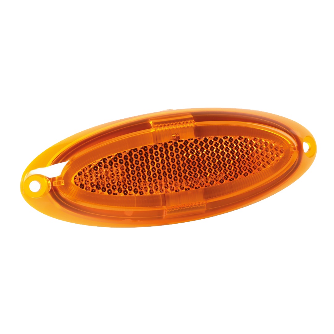 Lampa Φως Όγκου 4led Πορτοκαλί Χρώματος Smd 12/24v 124 Mm -1τχμ 1 Lll97013 1