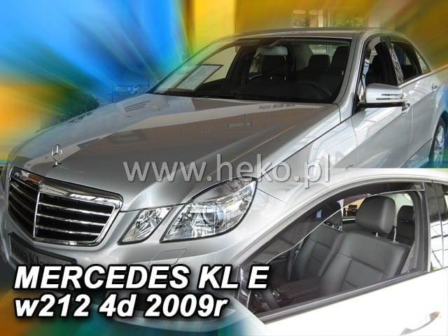 Ανεμοθραύστες Mercedes W212 Class E 4/5D 2009-2016 Φιμέ της Heko Σετ 2τμχ 23274 1 Mercedes W212 Class E 4 5D 2009 2016 Φιμέ Ανεμοθραύστες Heko Σετ 2τμχ