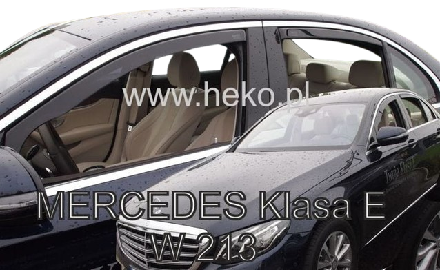 Mercedes E W213 4d 2016+ Φιμέ Ανεμοθραύστες Heko Σετ 4τμχ για Μπρος-Πίσω Παράθυρα (tp) 1 Mercedes E W213 4d 2016 heko ανεμοθραύστες 4 τμχ