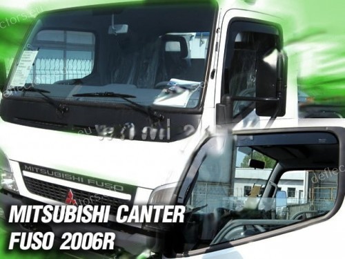 Mitsubishi Canter 2d 2003+ Φιμέ Ανεμοθραύστες Heko Σετ 2τμχ 1 Mitsubishi Canter 2D 2003 ανεμοθραύστες 2τεμ 1