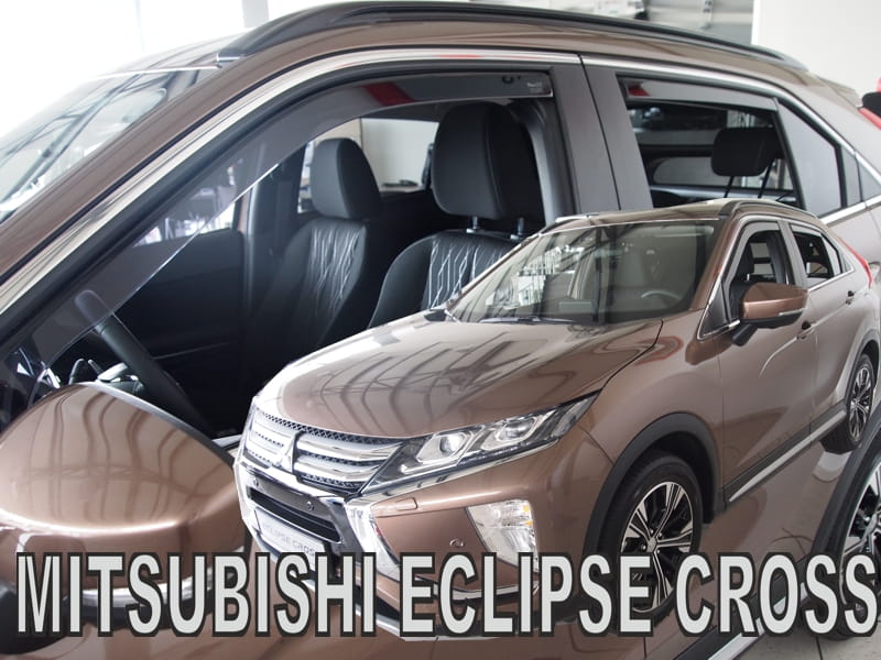 Mitsubishi Eclipse Cross 5d 2018+ Φιμέ Ανεμοθραύστες Heko Σετ 2τμχ (tp) 1 Mitsubishi Eclipse Cross 5D 2018 anemothraustes 4 tem heko 2