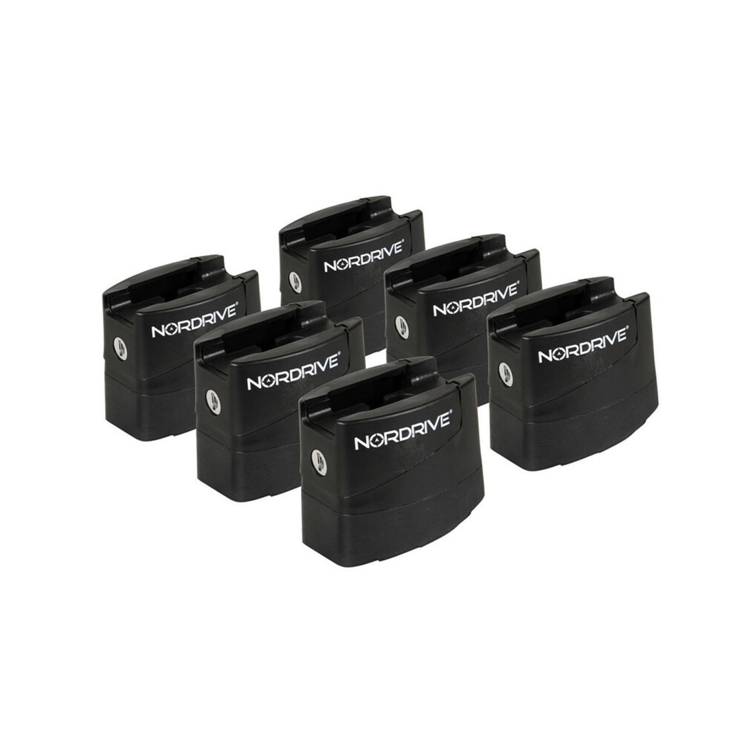 Nordrive Hyundai H1 2/2008+ Σετ 6τμχ Άκρα (Πόδια) για 3 Μπάρες 1 N30233