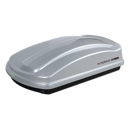 Nordrive Μπαγκαζιέρα Οροφής Box 330 Lt Ασημί Χρώμα με Γυαλιστερή Υφή - 1τχμ 1 N60001