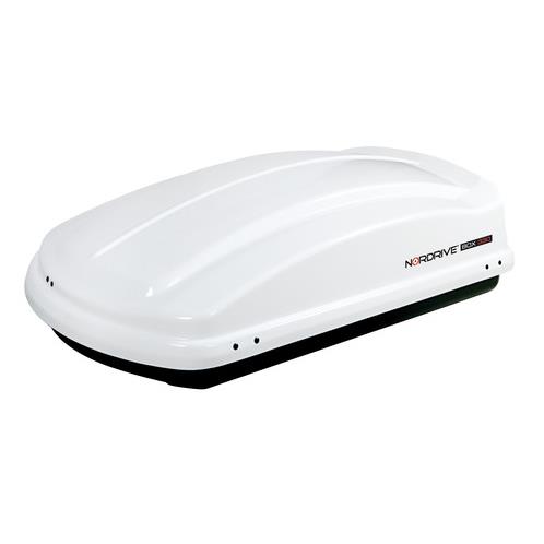 Nordrive Μπαγκαζιέρα Οροφής Box 330 Lt Λευκό Χρώμα με Γυαλιστερή Υφή - 1τχμ 1 N60003