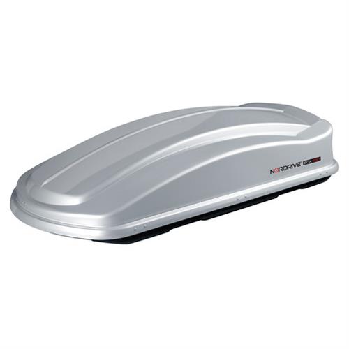 Nordrive Μπαγκαζιέρα Οροφής Box 630 Lt Ασημί Χρώμα με Γυαλιστερή Υφή - 1τχμ 1 N60026 S 01