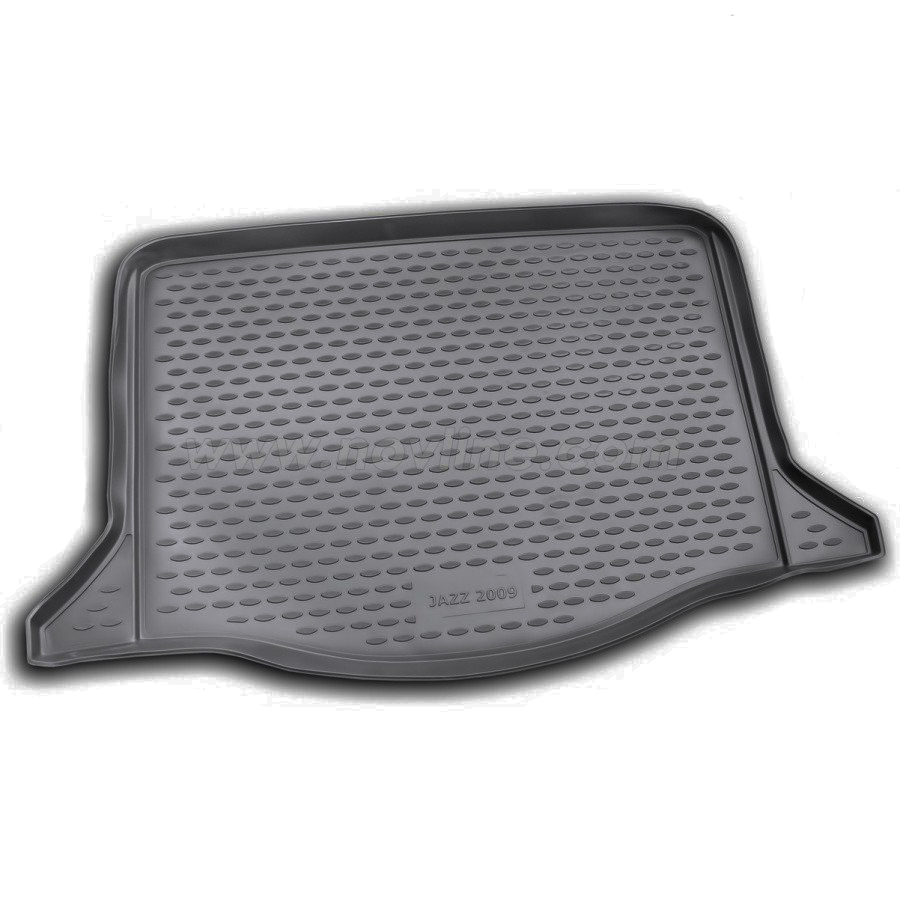 Honda Jazz 10/2008+ Λαστιχένιο Πατάκι για Πορτ Μπαγκάζ Μαύρο Novline 1 NLC.18.19.B11