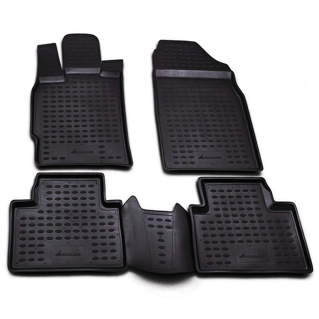 Mazda Cx7 06/2007-08/2009 Λαστιχένια Πατάκια Σετ 4τμχ Μαύρα Novline 1 NLC.33.12.210K