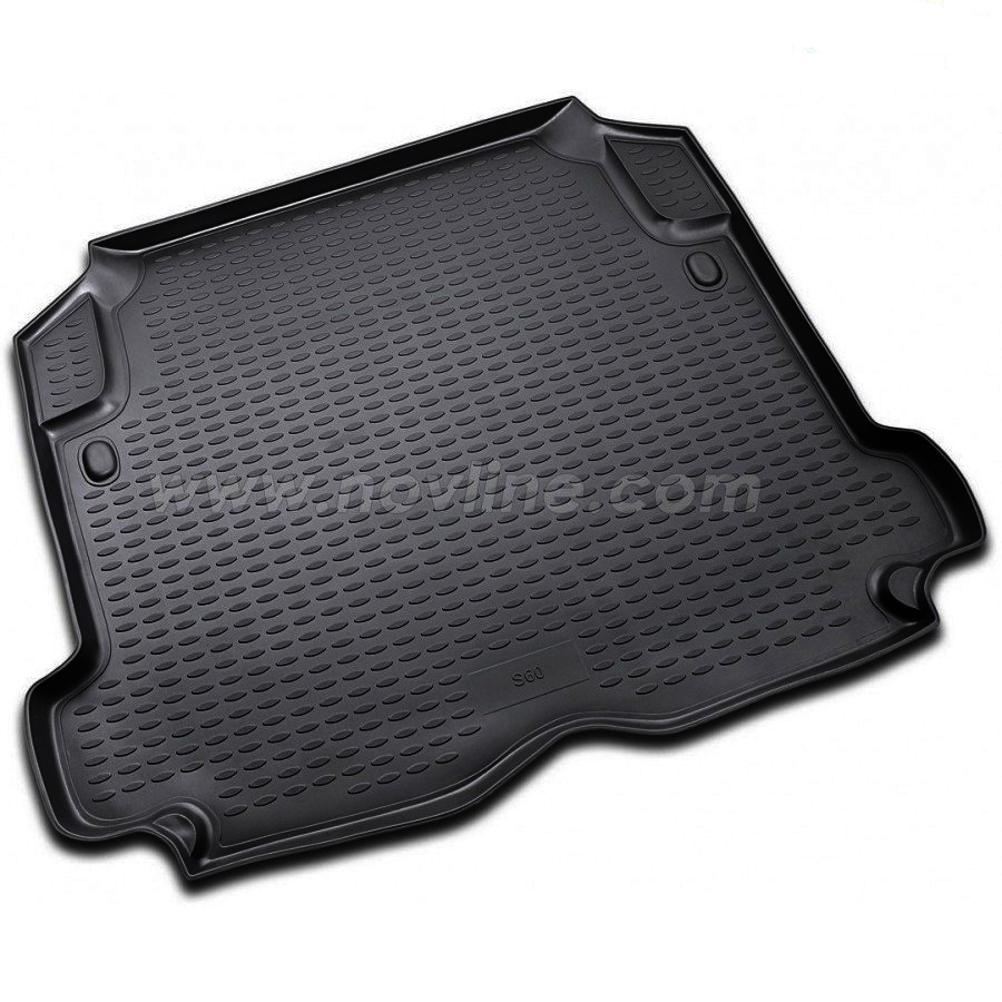 Volvo S60 10/2000-08/2010 Λαστιχένιο Πατάκι για Πορτ μπαγκάζ Μαύρο Novline 1 NLC.50.03.B10