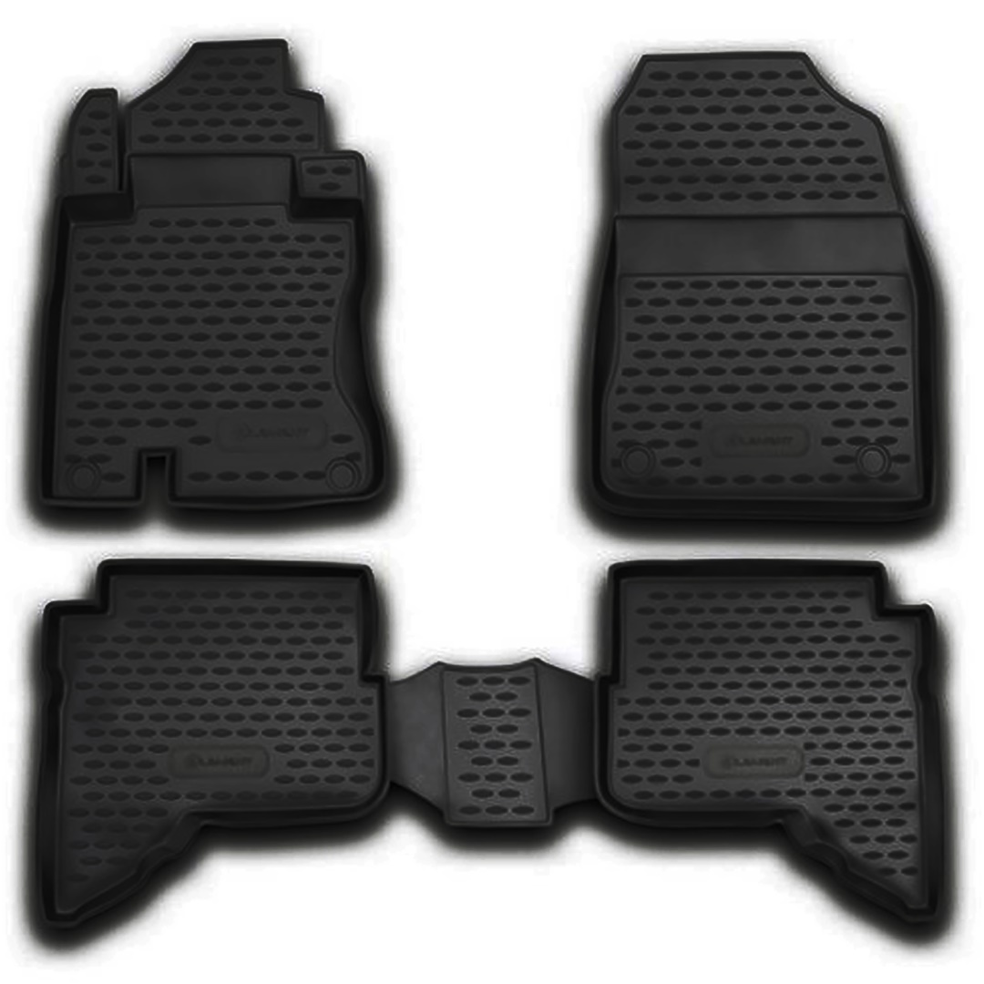 Daihatsu Terios 5d 2006-2013 Λαστιχένια Πατάκια Σετ 4τμχ Μαύρα Novline (tp) 1 NLC1201210K