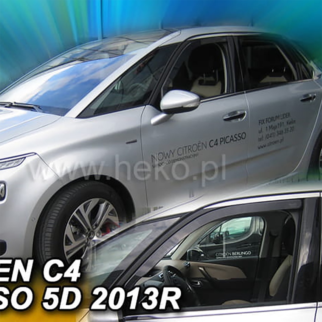 Citroen C4 Picasso / Grand Mk2 5d 2013+ Φιμέ Ανεμοθραύστες Heko Σετ 2τμχ 1 NNN