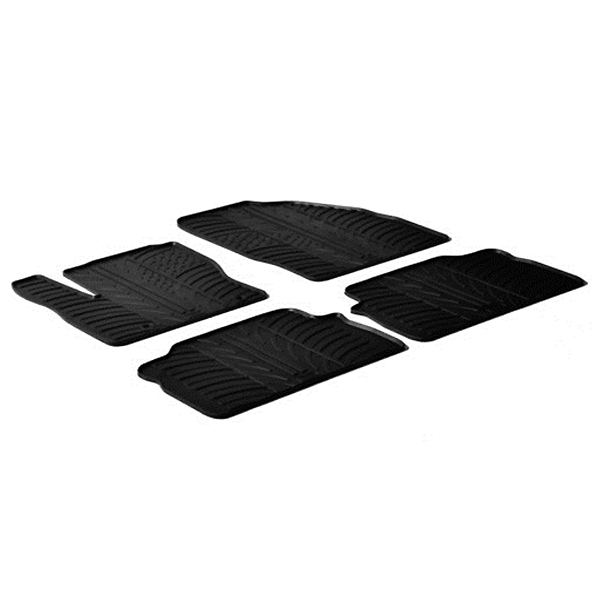 Ford C-max 04/2007+ Kuga 06/2008+ Λαστιχένια Πατάκια Σετ 4τμχ Lampa 1 PROD 113905DET0 1