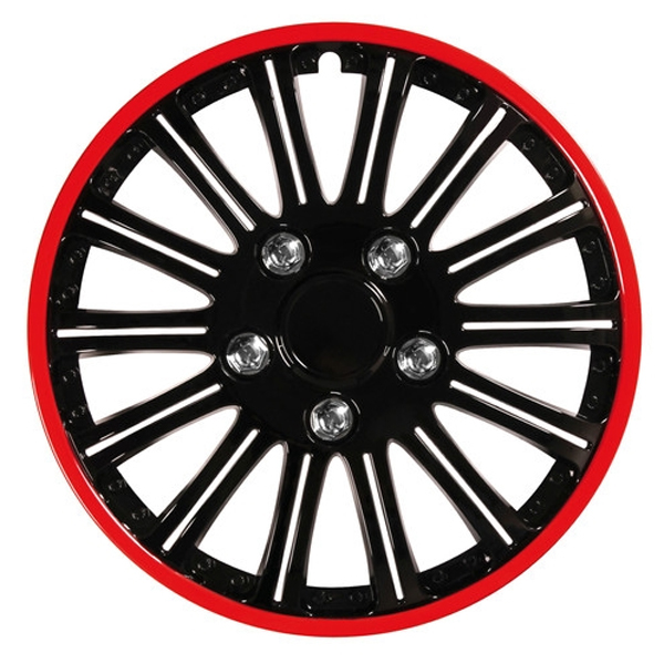 Τάσια 13 Inch Σετ 4τμχ Μαύρα/Κόκκινο Lampa 1 PROD 114019DET0 1