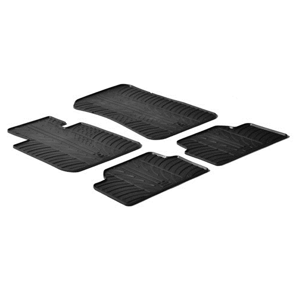 Bmw E87 Serie 1 01/2004+ Λαστιχένια Πατάκια Σετ 4τμχ Lampa 1 PROD 121788DET0 1