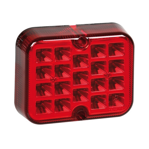 Lampa Πίσω Φανάρι Ομίχλης 12/24v (Κόκκινο - 19 Led - 81 Χ 100mm) - 1τχμ 1 PROD 131461DET0 1