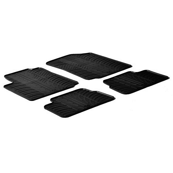 Citroen C3 5/2002-10/2009 Λαστιχένια Πατάκια Σετ 4τμχ Lampa (tp) 1 PROD 4760DET0 1
