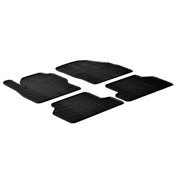 Ford Focus 11/2004-02/2011 Λαστιχένια Πατάκια Σετ 4τμχ Lampa 1 PROD 68106DET0 1
