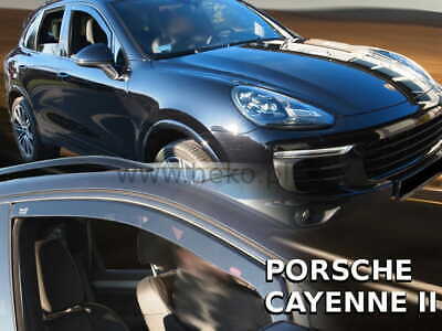 Porsche Cayenne 5d 2002-2010 Φιμέ Ανεμοθραύστες Heko Σετ 2τμχ 1 Porsche Cayenne 5D 2002 2010 anemothraustes 2 tem heko