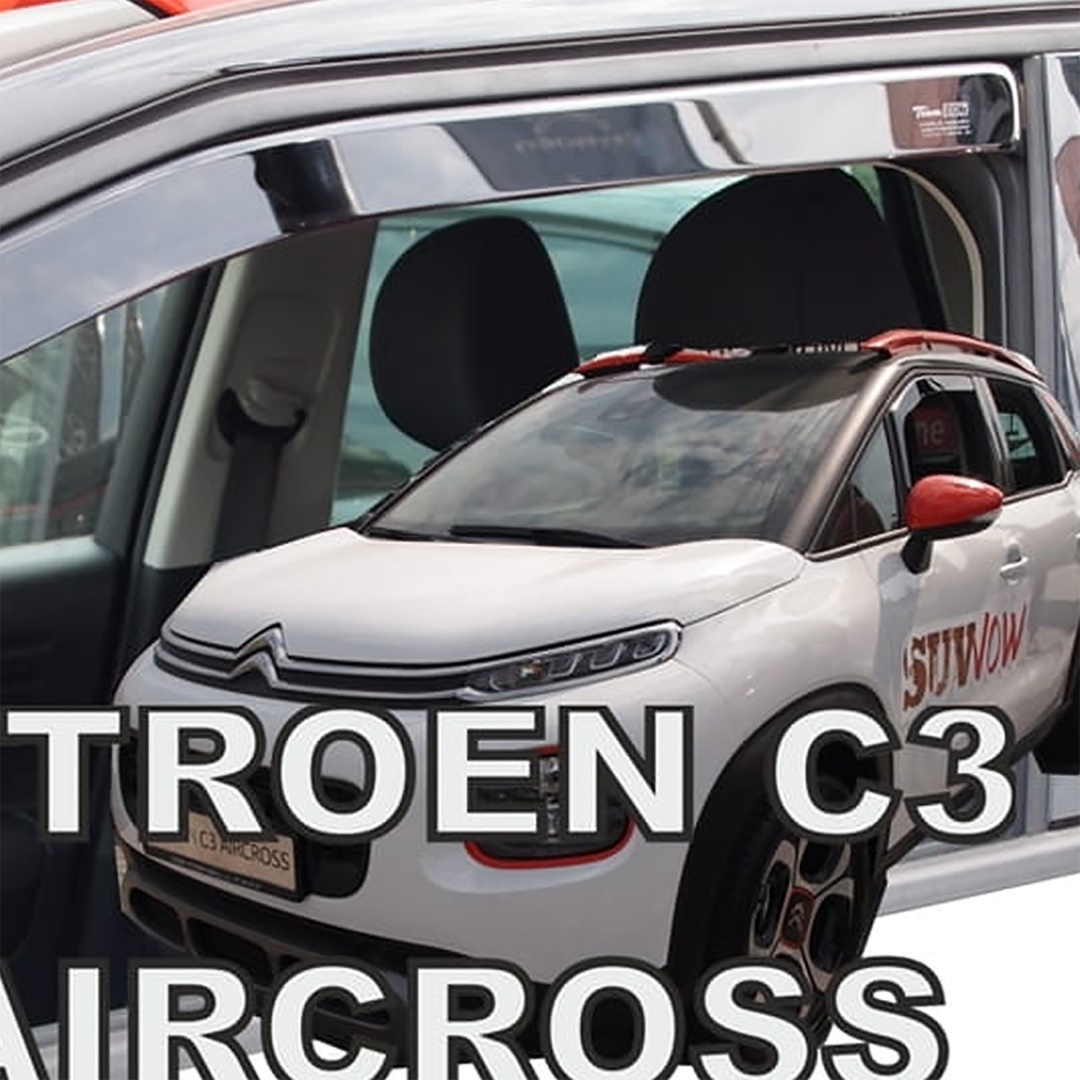 Ανεμοθραύστες Citroen C3 Aircross 5D 2017-2024 Φιμέ Heko Σετ 2τμχ 12267 1 RRR