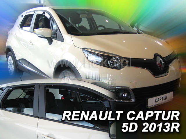 Ανεμοθραύστες Renault Captur 5D 2013-2020 Φιμέ Heko Σετ 4τμχ 27186 1 Renault Captur 5d 2013 2020 Φιμέ Ανεμοθραύστες Heko Σετ 4τμχ 27186