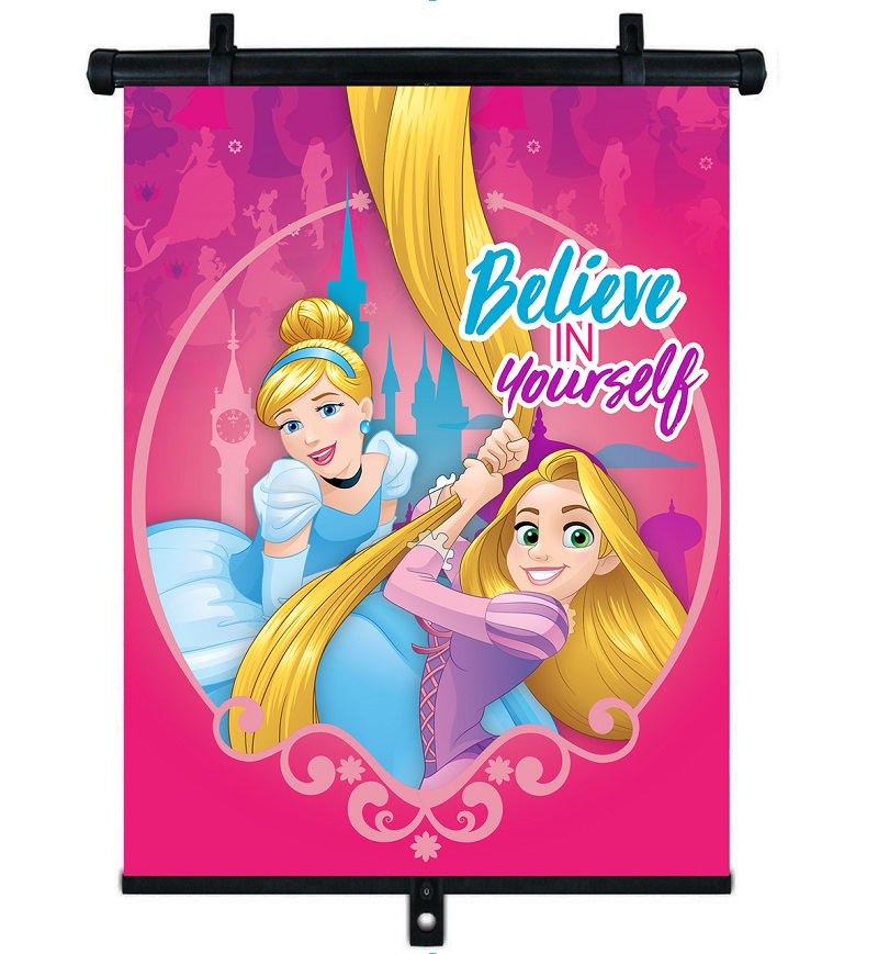 Κουρτινάκι Ηλιοπροστασίας σε Ρολό Princess 36x45cm για Πλαινό Τζάμι-Πίσω Παρμπρίζ Amio 1 S9318