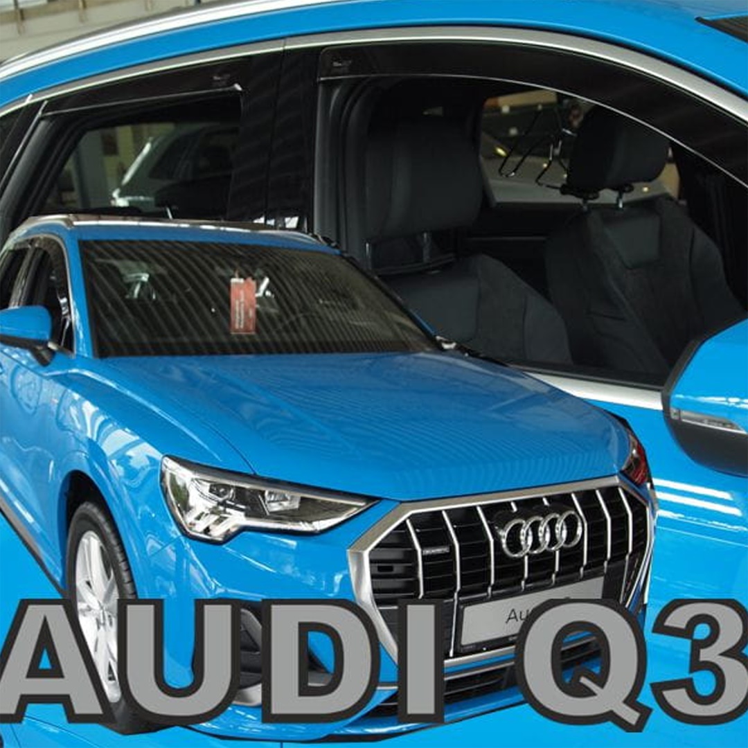 Audi Q3 5d 2018+ Φιμέ Ανεμοθραύστες Heko Σετ 4τμχ για Μπρος-Πίσω Παράθυρα 1 SET10264 1