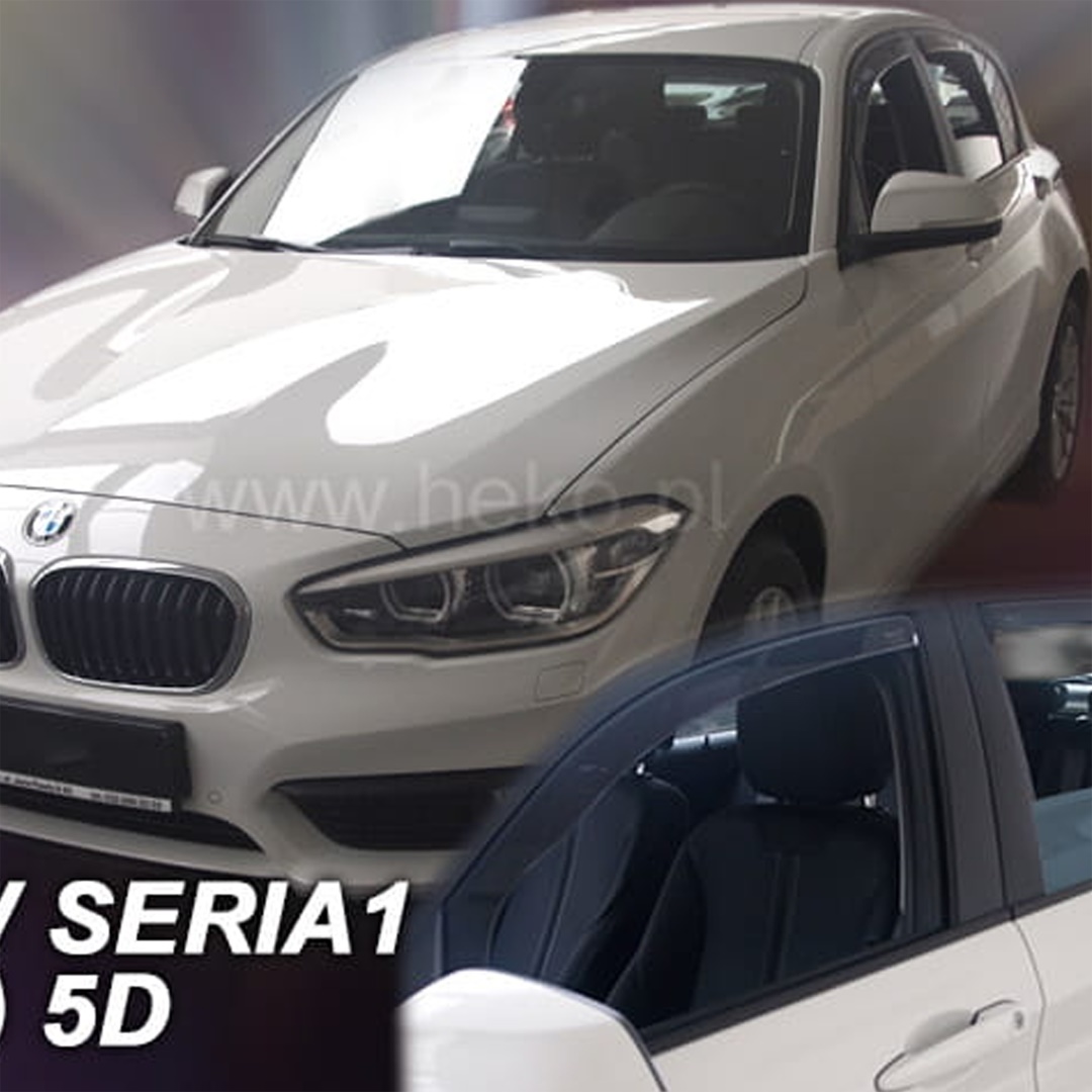 Bmw Σειρά 1 F20 5d 2011-2019 Φιμέ Ανεμοθραύστες Heko Σετ 4τμχ για Μπρος-Πίσω Παράθυρα (tp) 1 SET11159 1