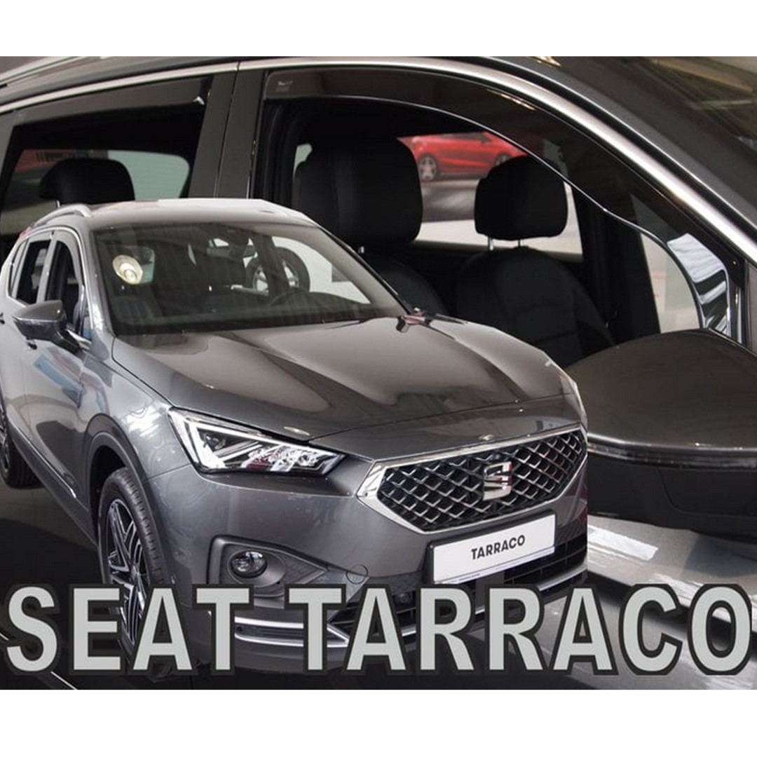 Seat Tarraco 5d 2019+ Φιμέ Ανεμοθραύστες Heko Σετ 4τμχ για Μπρος-Πίσω Παράθυρα 1 SET28257 1