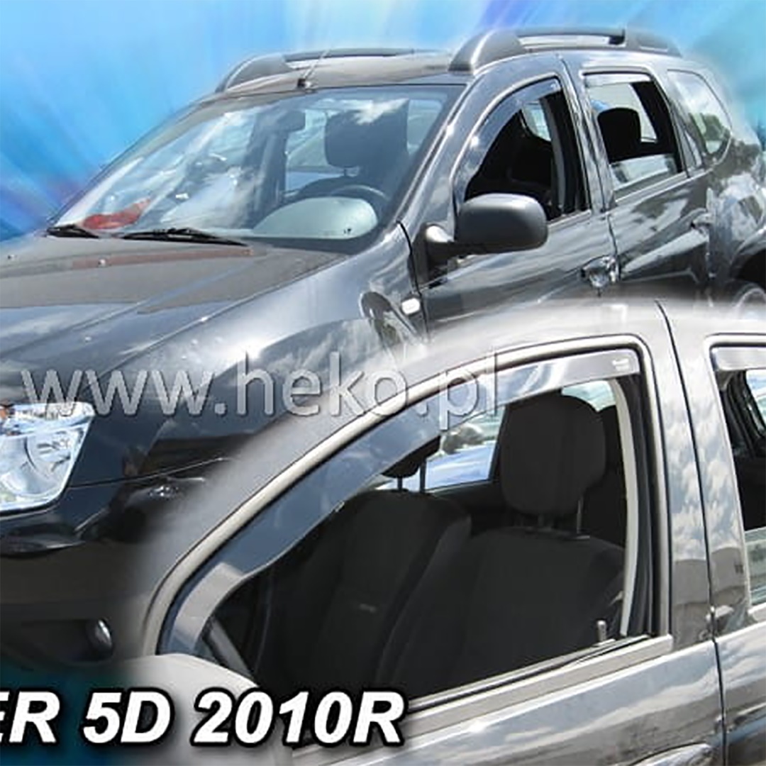 Ανεμοθραύστες Dacia Duster 5D 2010-2018 Φιμέ της Heko Σετ 2τμχ 13107 1 UUU