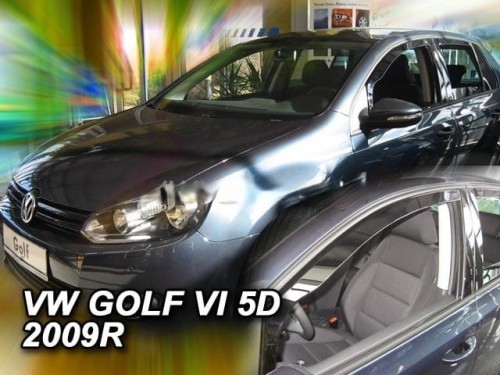 Ανεμοθραύστες VW Golf Vi 5D 2008-2012 της Heko Σετ 2τμχ Φιμέ 31175 1 VW Golf VI 3D 2008 2012 anemothraustes 4 tem heko 2