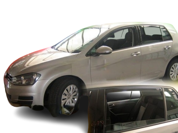 Ανεμοθραύστες VW Golf 7 5D 2012-2020 της Heko Σετ 4τμχ Φιμέ 31194 1 Vw Golf 7 5d 2012 2020 anemothrastes 4 tem heko