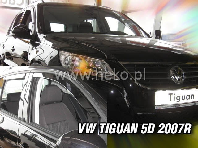 Ανεμοθραύστες για VW Tiguan 5D 2008-2015 Φιμέ της Heko Σετ 4τμχ 31172 1 Vw Tiguan 5d 2008 2015 Φιμέ Ανεμοθραύστες Heko Σετ 4τμχ
