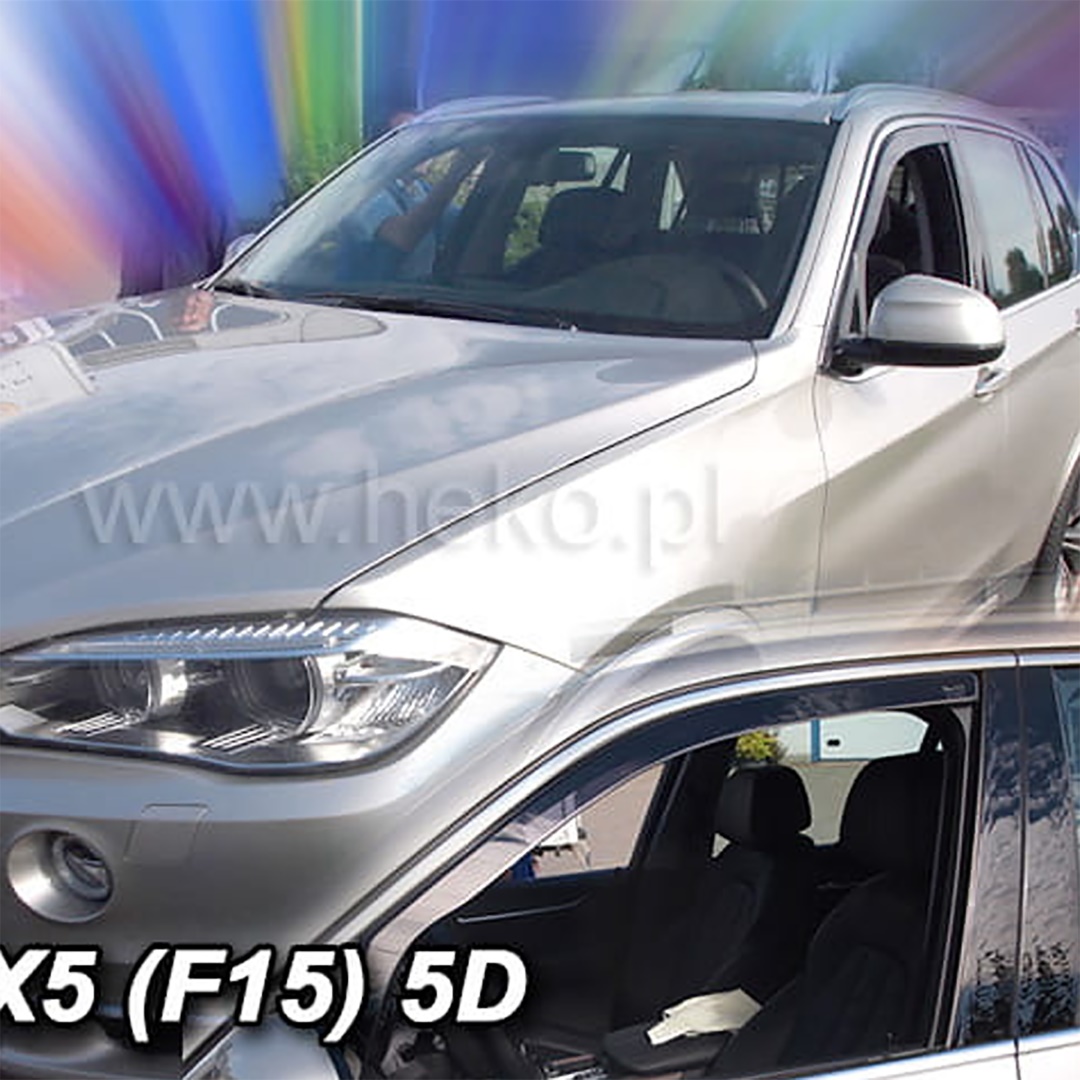 Bmw X5 F15 5d 2013+ Φιμέ Ανεμοθραύστες Heko Σετ 2τμχ 1 W