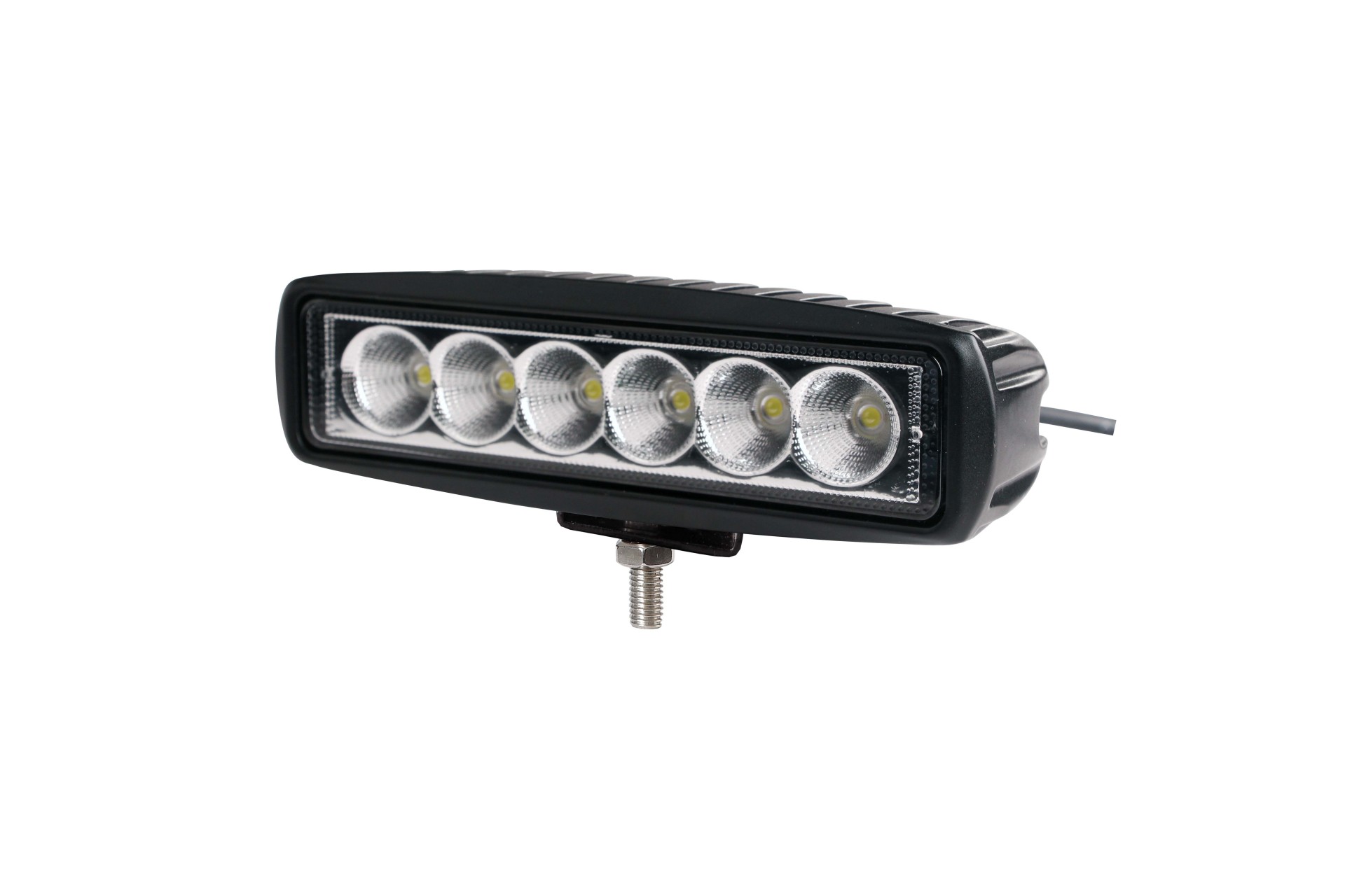 Προβολέας Εργασίας Led 10-32v 18w Slim Οβάλ Πλακέ 1000lm (155 X 45 X 54,1 Mm) -1τμχ. M-tech 1 WLO18