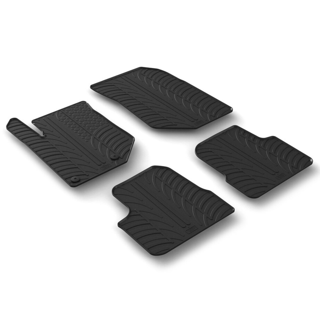 Λαστιχένια Πατάκια Opel Corsa F 5d / Peugeot 208 5d / Peugeot 2008 09/2019+ / Opel Mokka 11/2020+ (Χειροκίνητο) Σετ 4τμχ Lampa L2461.3 (tp) 1 XEL24613