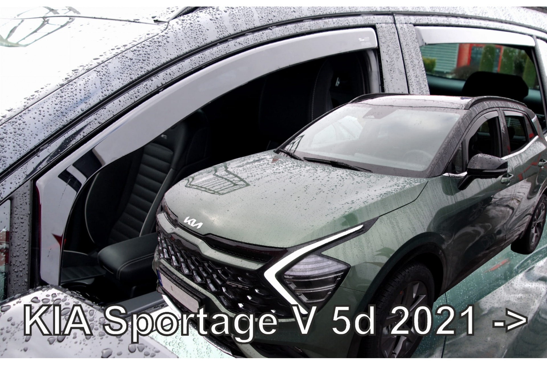 Kia Sportage 5d 2021+ Φιμέ Ανεμοθραύστες Heko Σετ 4τμχ για Μπρος-Πίσω Παράθυρα 1 anem20194