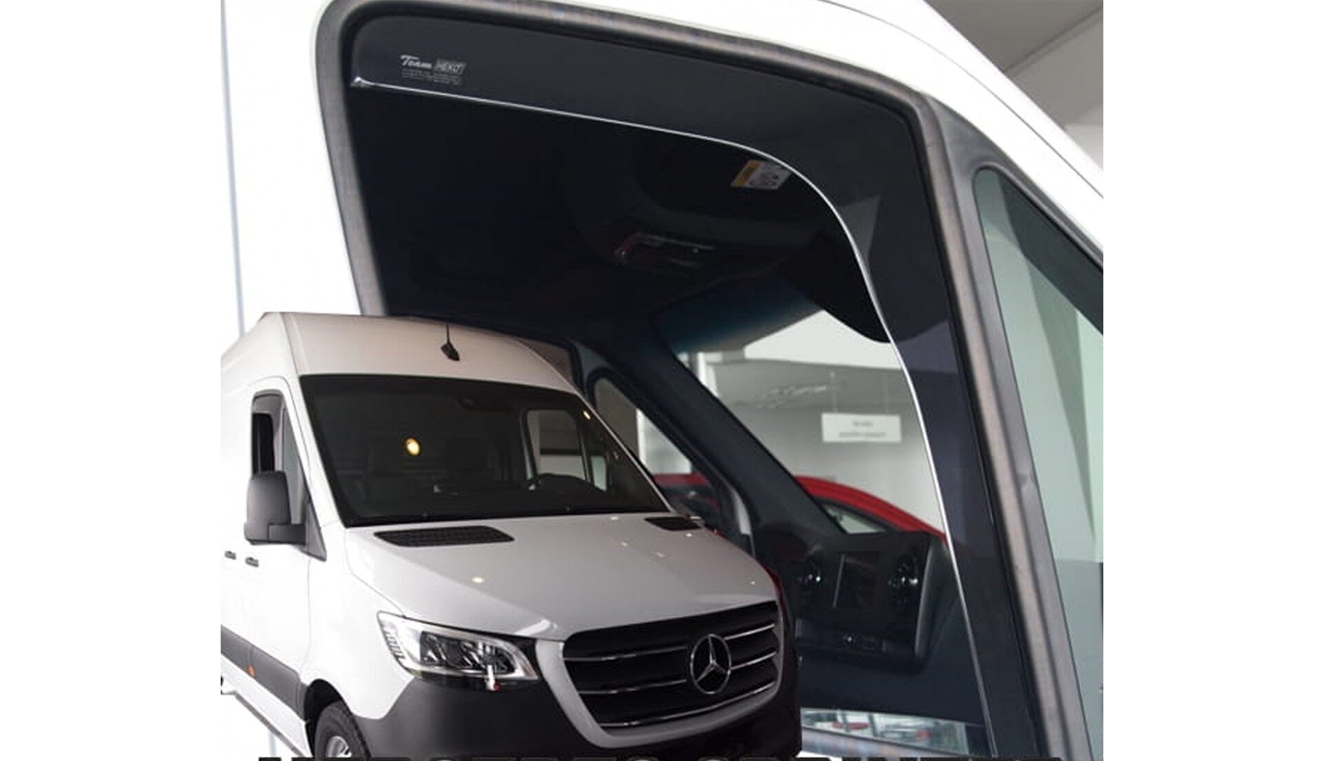 Mercedes Sprinter W907 2d 2018+ Φιμέ Ανεμοθραύστες Heko Σετ 2τμχ (tp) 1 anem23606TRUCK 1 e1712340253315