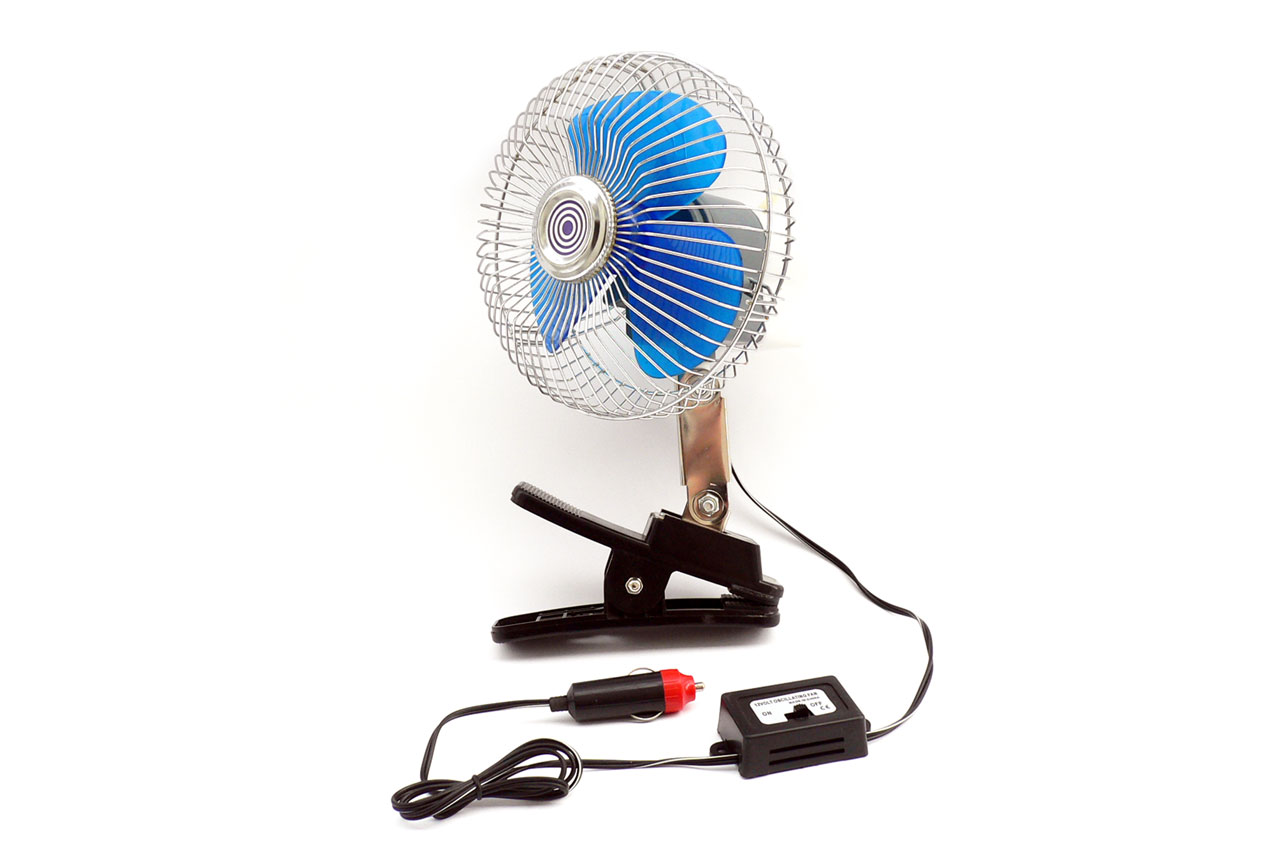 Ανεμιστήρας Αναπτήρα 24v - 17,5 Cm με Κλιπ Στήριξης (Περιστρεφόμενος/Μεταλλικός) Amio 1 cc42165 cc42166 wentylator