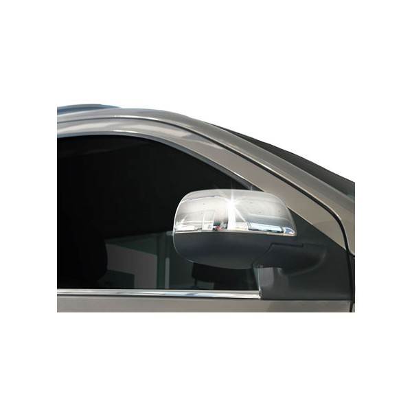 Καπάκια Καθρεφτών Χρωμίου Nissan Micra Iv Hb 5d K13 2010+ Dacia Duster / Lodgy / Sandero / Dokker 2τχμ Μεταλλικά Omtec 1 errromtec