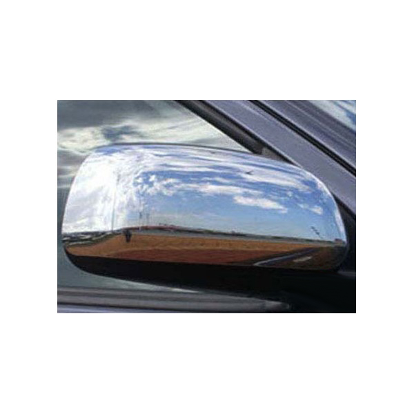 Καπάκια Καθρεφτών Χρωμίου Toyota Hilux Pk 2005-2012 2τχμ Μεταλλικά Omtec 1 mirror cover 2 pcs s steel7020111