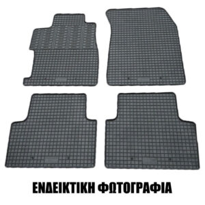 Audi A6 4d/ Allroad/avant 9/2004-02/2012 Λαστιχένια Πατάκια Σετ 4τμχ Μαύρα Lampa