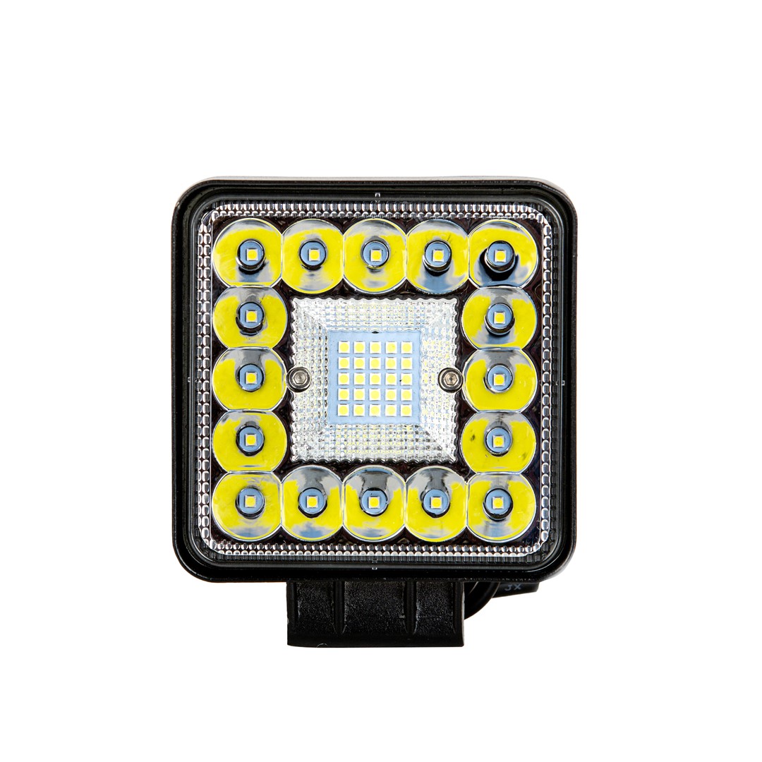 M-tech Προβολέας Εργασίας 12/24v 42x1w Smdx3030led 41w 6.000k 2.740lm 108x108x47mm -1τχμ 1 wle44