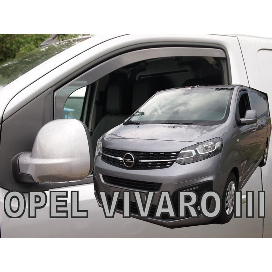 Ανεμοθραύστες Citroen Jumpy 3 / SpaceTourer / Toyota Proace 2 / Peugeot Expert 3 / Traveller 2016+ / Opel Vivaro 3 2019+ Φιμέ της Heko Σετ 2τμχ 12264 1 ΑΝΕΜ12264VAN 1