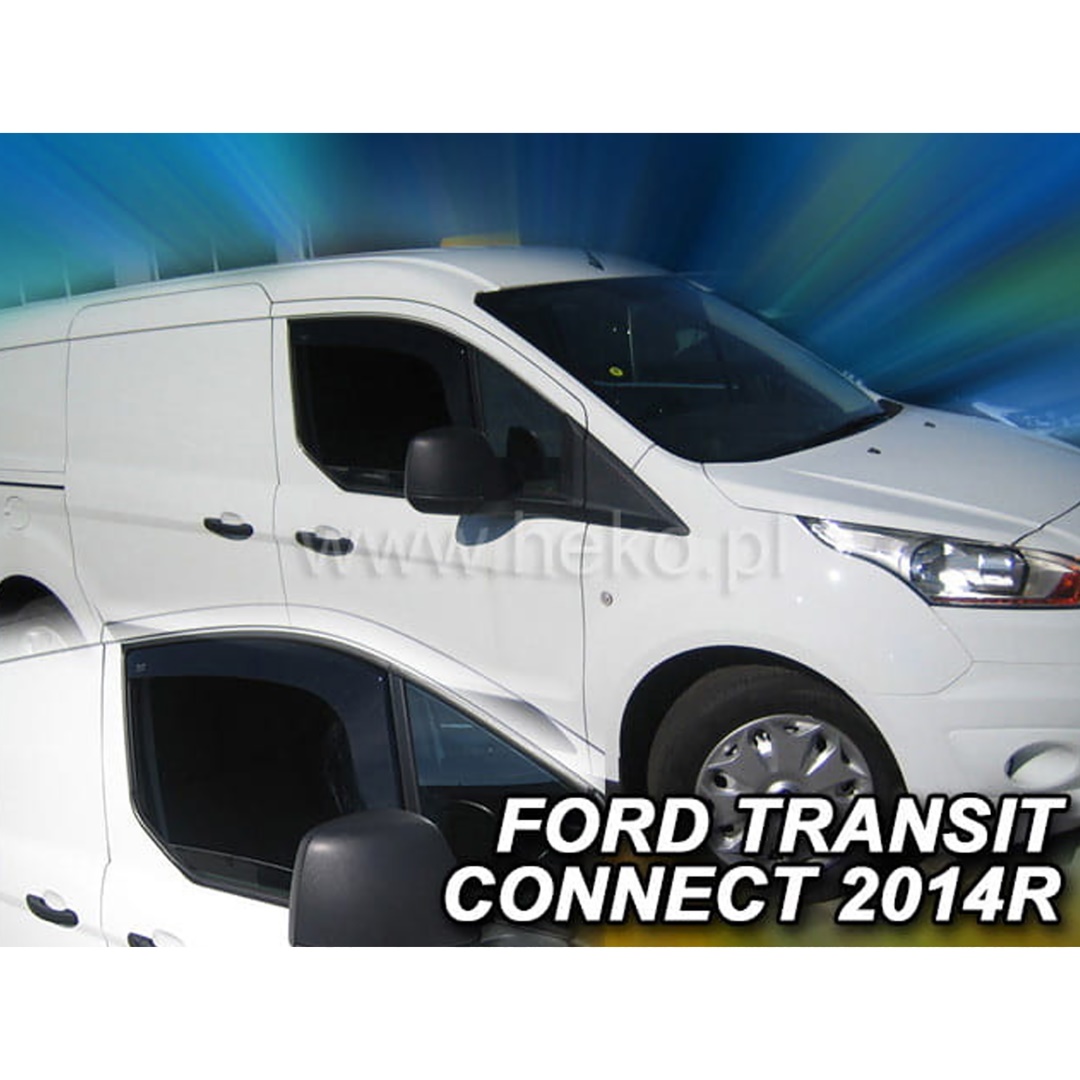 Ανεμοθραύστες για Ford Transit Connect / Tourneo 2 2d/5d 2014+ Φιμέ της Heko Σετ 2τμχ 15299 (tp) 1 ΑΝΕΜ15299VAN 1