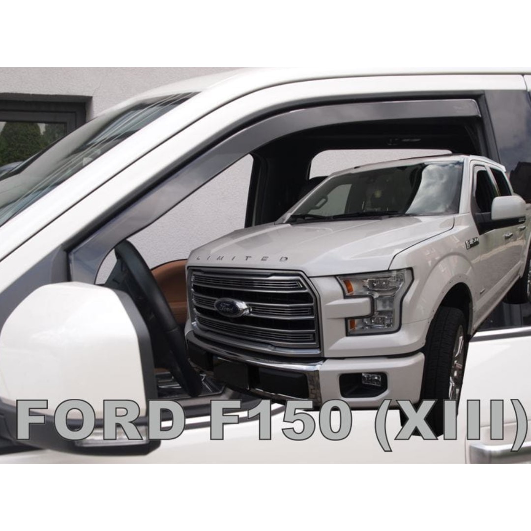 Ford F150 4d 2014+ Φιμέ Ανεμοθραύστες Heko Σετ 2τμχ 1 ΑΝΕΜ15339