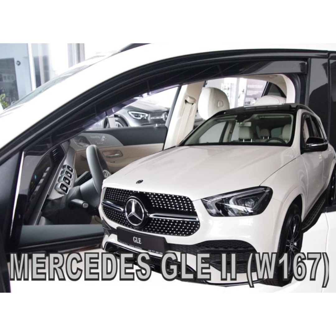 Mercedes Gle W167 5d 2019+ Φιμέ Ανεμοθραύστες Heko Σετ 2τμχ 1 ΑΝΕΜ23623