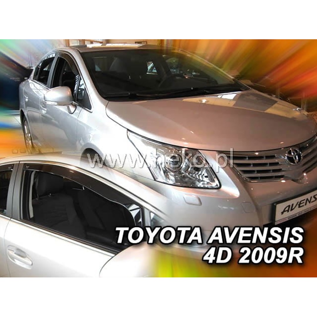 Toyota Avensis 4d/5d 2009+ Φιμέ Ανεμοθραύστες Heko Σετ 2τμχ (tp) 1 ΑΝΕΜ29608