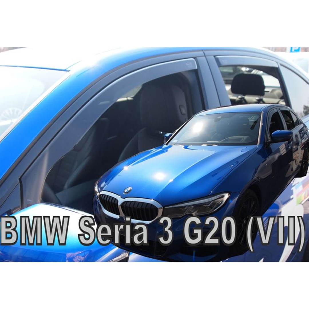 Bmw 3 G20/g21 4d/5d 2019+ Φιμέ Ανεμοθραύστες Heko Σετ 4τμχ για Μπρος-Πίσω Παράθυρα 1 ΑΝΕΜSET11183