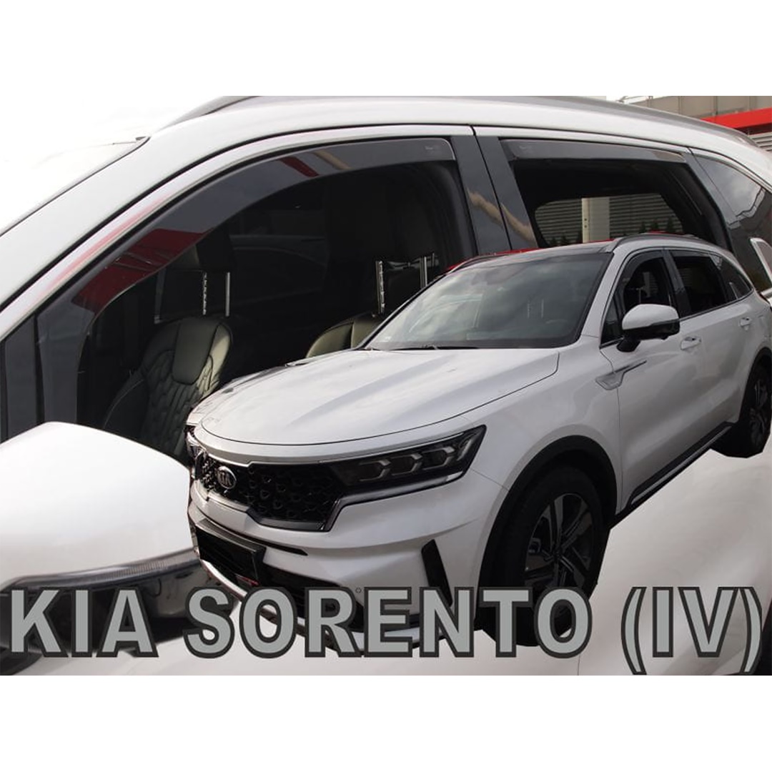 Kia Sorento 5d 2020+ Φιμέ Ανεμοθραύστες Heko Σετ 4τμχ για Μπρος-Πίσω Παράθυρα 1 ΑΝΕΜSET20190