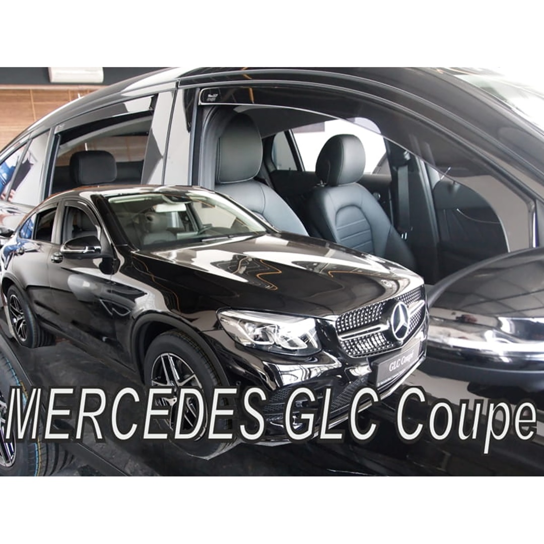 Mercedes Glc Coupe C253 5d 2017 Φιμέ Ανεμοθραύστες Heko Σετ 4τμχ για Μπρος-Πίσω Παράθυρα 1 ΑΝΕΜSET23616 11